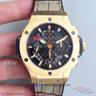 HB Factory Hublot Big Bang Red Dot Band Limited Edition Titanium Case 44 MM Copy HUB4100 Watch